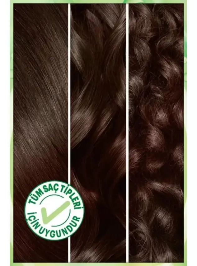Garnier Nutrisse Yoğun Besleyici Kalıcı Krem Saç Boyası 5.12 Büyüleyici Küllü Kahve - 3