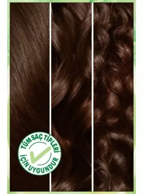Garnier Nutrisse Yoğun Besleyici Kalıcı Krem Saç Boyası 6 Koyu Kumral - 3