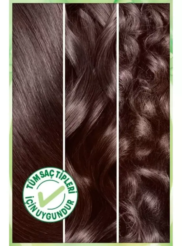 Garnier Nutrisse Yoğun Besleyici Kalıcı Krem Saç Boyası 6N Doğal Koyu Kumral - 3