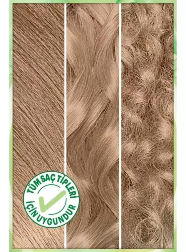 Garnier Nutrisse Yoğun Besleyici Kalıcı Krem Saç Boyası 8.13 Küllü Sarı - 3