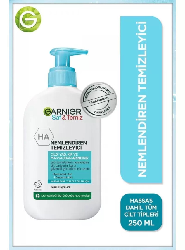 Garnier Saf & Temiz Nemlendiren Temizleyici 250 ml - Garnier