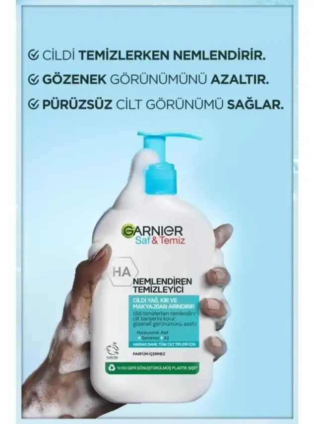 Garnier Saf & Temiz Nemlendiren Temizleyici 250 ml - 2