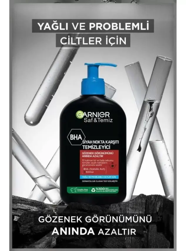Garnier Saf & Temiz Siyah Nokta Karşıtı Temizleyici 250 ml - 3