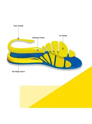 Gel Comfort Erkek Günlük Jel Tabanlık 40-45 AK-17 - 2