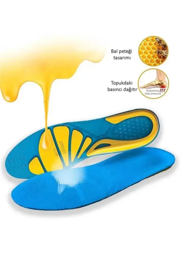 Gel Comfort Erkek Günlük Jel Tabanlık Plus 40-45 AK-14 - 3