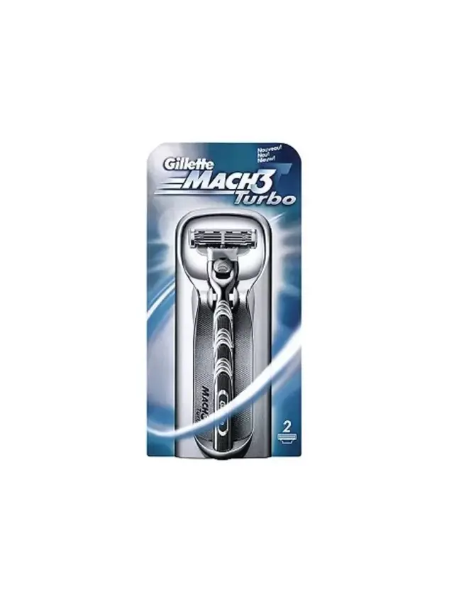 Gillette Mach 3 Turbo Makine 2-UP - 1