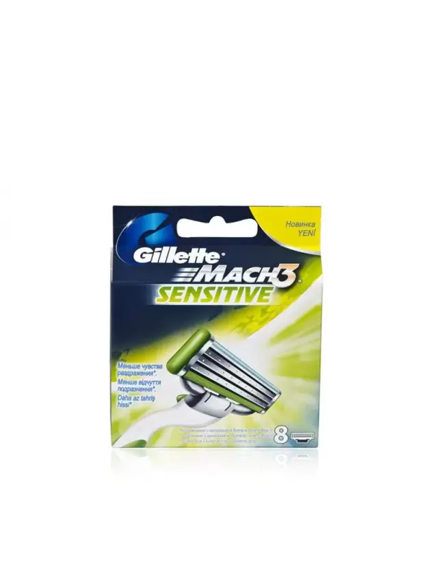 Gillette Mach3 Sensitive Yedek Bıçak 8'li - 2