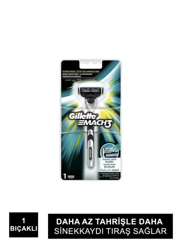 Gillette Mach3 Tıraş Makinası - 1