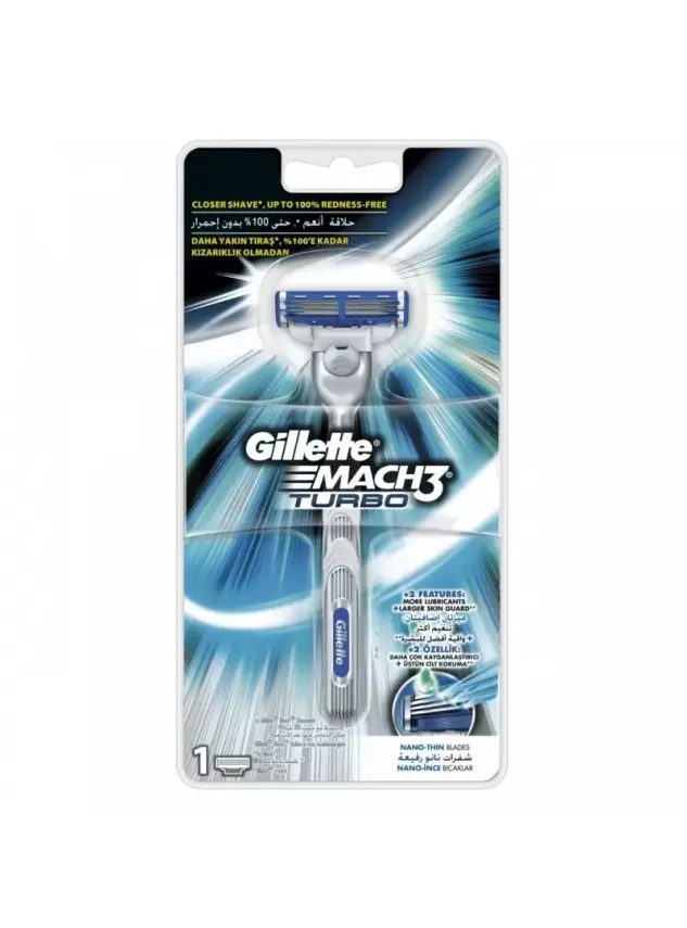 Gillette Mach3 Turbo Tıraş Makinesi - 2
