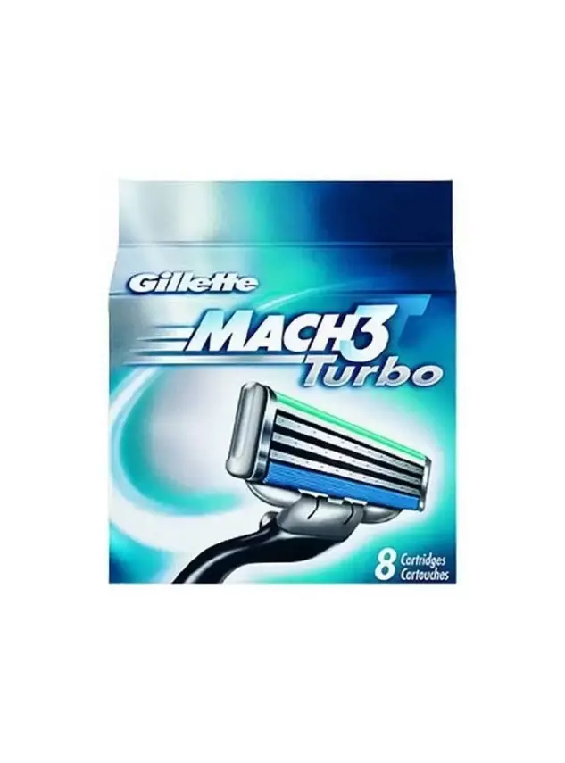 Gillette Mach3 Turbo Yedek Tıraş Bıçağı 8li - 2