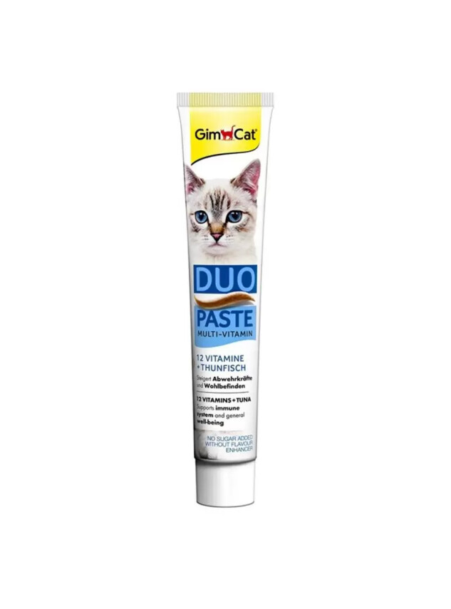 GımCat Multi-Vitamin Duo Paste Tuna + 12 Vitaminli 50gr - Gimcat