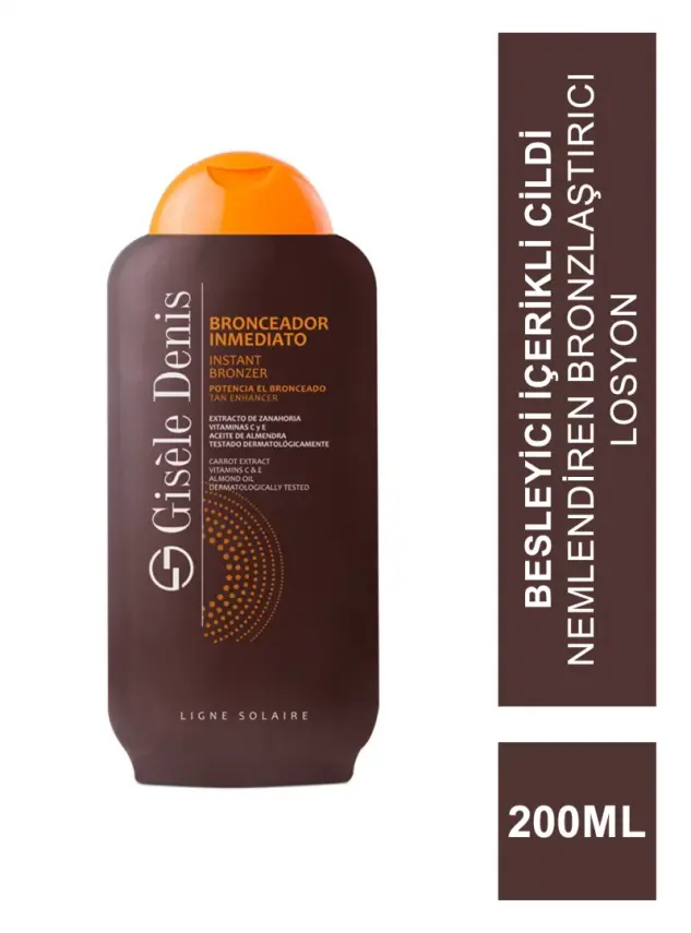 Gisele Denis Instant Bronzer Lotion - Anında Bronzlaştırıcı Losyon - 200 ml - 1