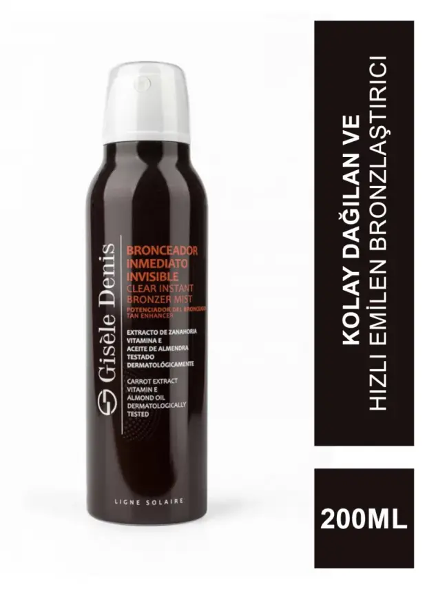 Gisele Denis Instant Bronzer Mist - Anında Bronzlaştırıcı Sprey - 200 ml - 1