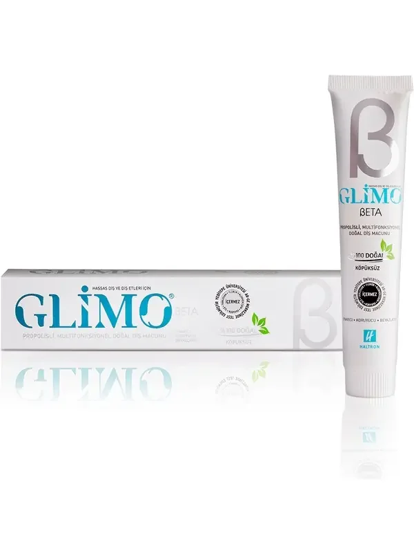 OUTLET-Glimo Beta Doğal Diş Macunu 75 ml - 9