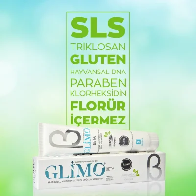 OUTLET-Glimo Beta Doğal Diş Macunu 75 ml - 4