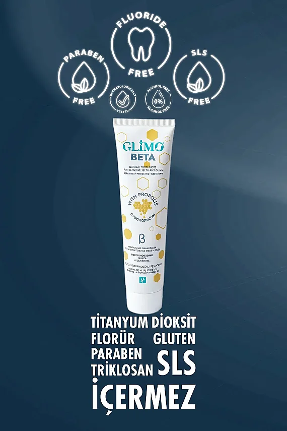 Glimo Beta Doğal Diş Macunu 75 ml - 5