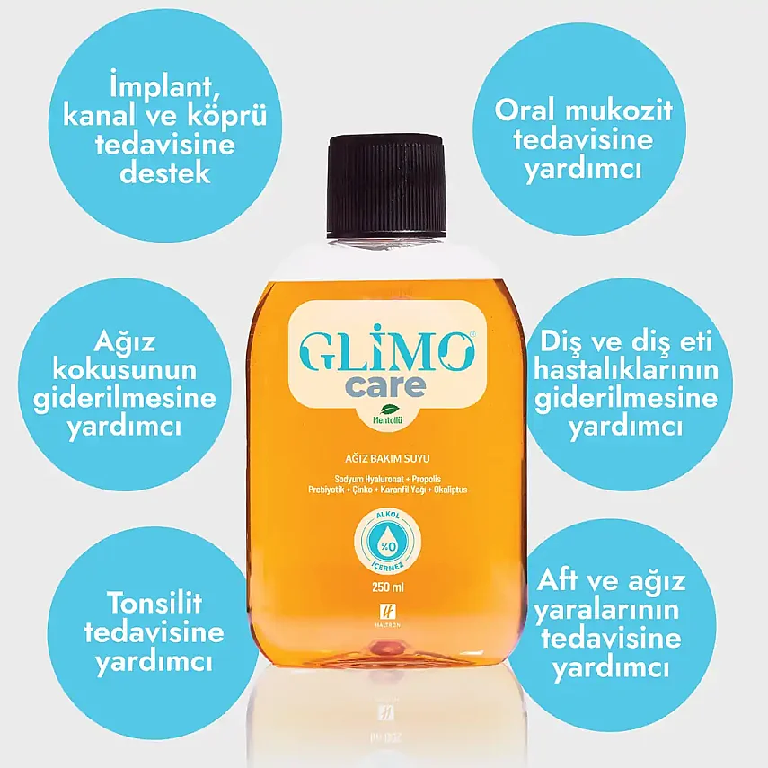 Glimo Care Ağız Bakım Suyu 250 ml - 3