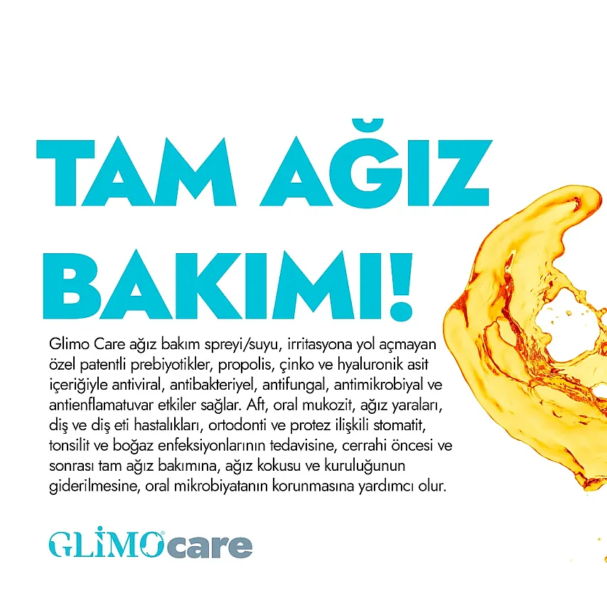Glimo Care Ağız Bakım Suyu 250 ml - 2
