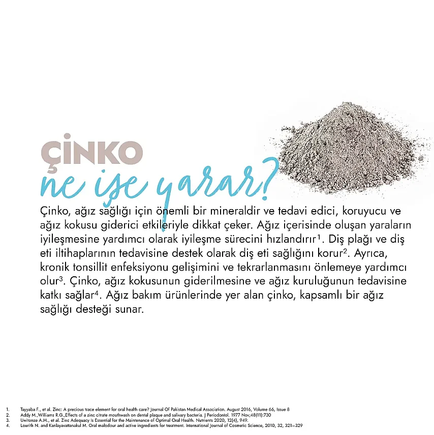 Glimo Care Daily Bahçe Nanesi ve Misket Limonu Ağız Bakım Suyu 250 ml - 6