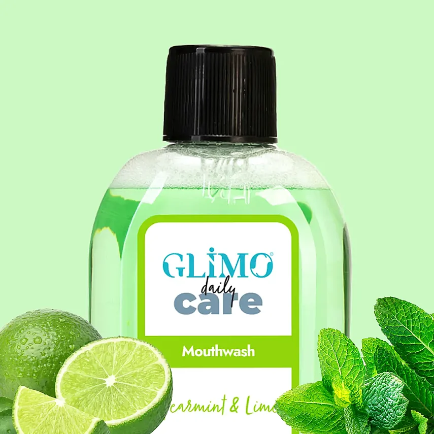 Glimo Care Daily Bahçe Nanesi ve Misket Limonu Ağız Bakım Suyu 250 ml - 7
