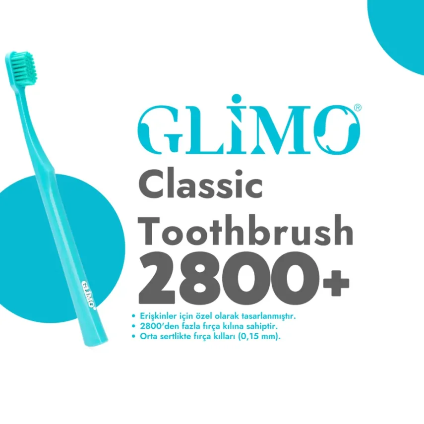 Glimo Classic Diş Fırçası 2800+ Medium - 1