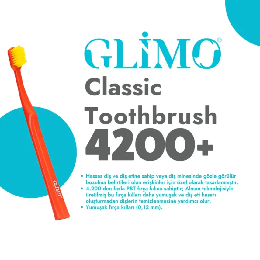 Glimo Classic Diş Fırçası 4200+ Soft - 1