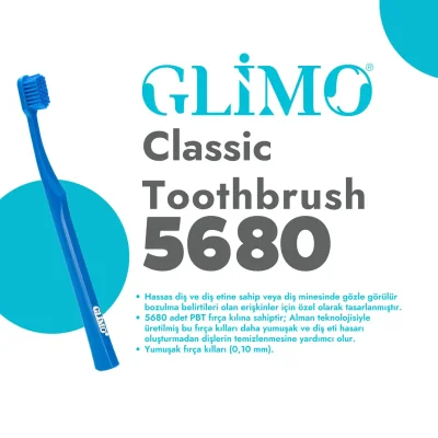 Glimo Classic Diş Fırçası 5680 Extra Soft - 1