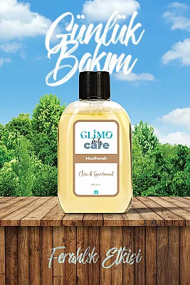 Glimo Daily Care Clove & Spearmint Mouthwash 250ml - 4