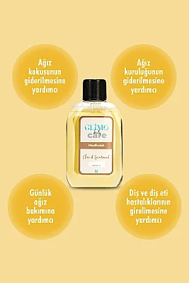 Glimo Daily Care Clove & Spearmint Mouthwash 250ml - 8