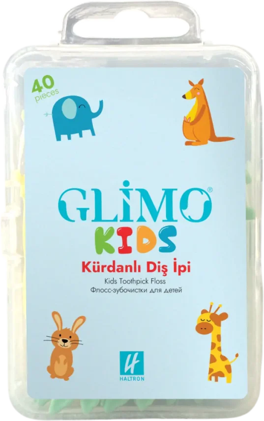 Glimo Kids Kürdanlı Diş İpi 40 Adet - 3