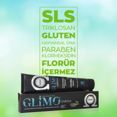 Glimo Omega Doğal Diş Macunu 75 ml - 3