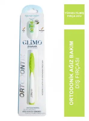 Glimo Ortodontik Yumuşak Diş Fırçası - Glimo