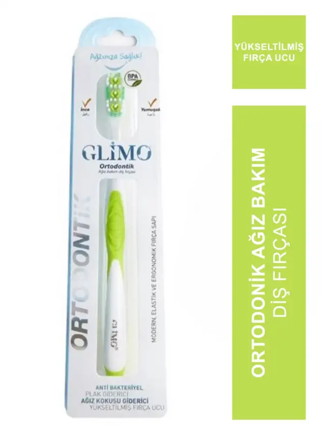 Glimo Ortodontik Yumuşak Diş Fırçası - 1