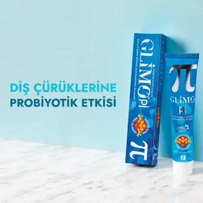 Glimo Pi Probiyotikli Doğal Diş Macunu 75ml - 9
