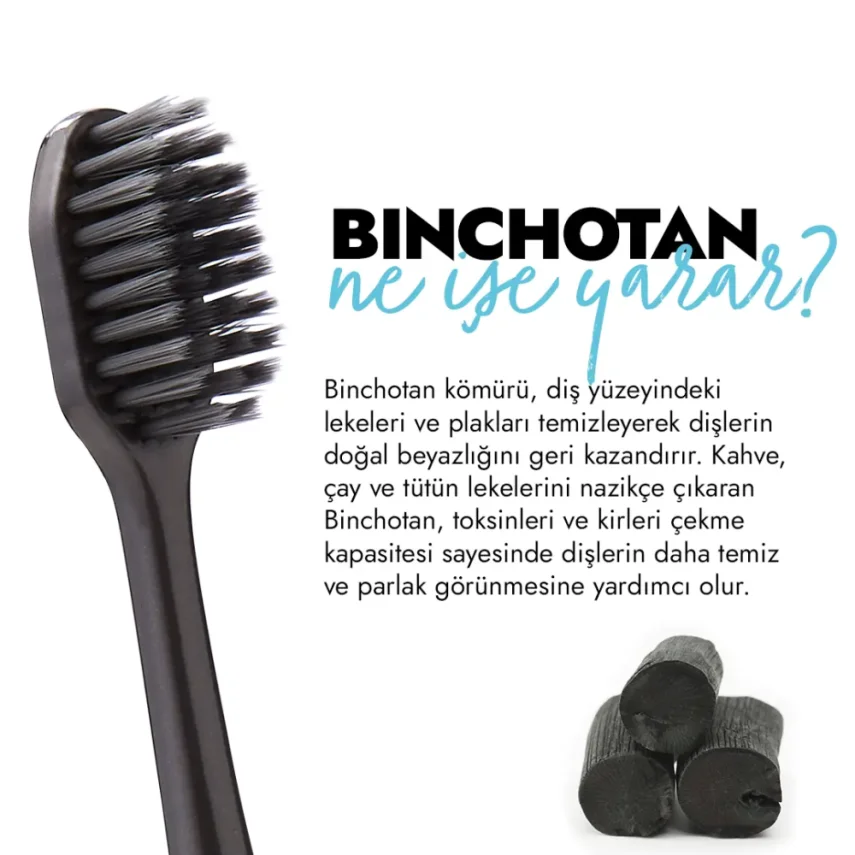 Glimo Smokers Beyazlatıcı Diş Fırçası Medium - 2