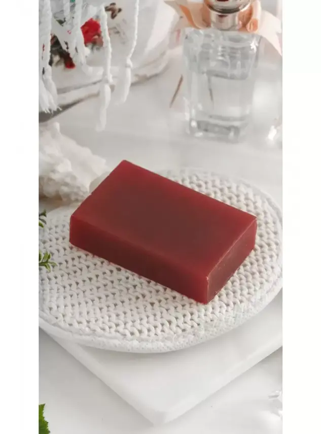 Gliserinli Alaçatı 3'lü Böğürtlen Sabunu 300 Gr - 1
