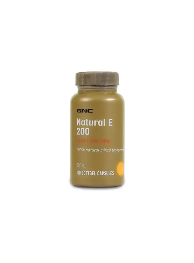 GNC Natural E Vitamini 100Tablet - 1