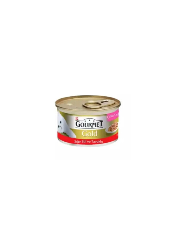 Gourmet Gold Kıyılmış Sığır Etli Kedi Konserve 85 Gr 6 AL 5 ÖDE - Diğer Bakım Ürünleri