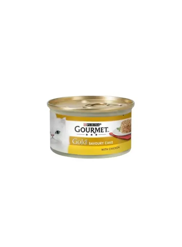 Gourmet Gold Kıyılmış Tavuklu Yetişkin Kedi Konservesi 85 Gr - 1