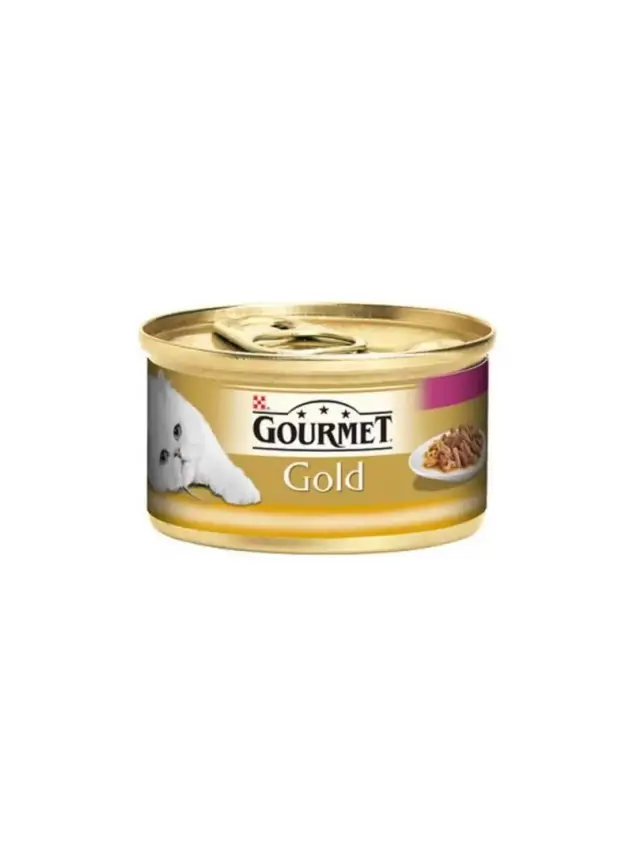 Gourmet Gold Ördek Ve Hindi Parça Etli Kedi Konservesi 85 Gr - 1