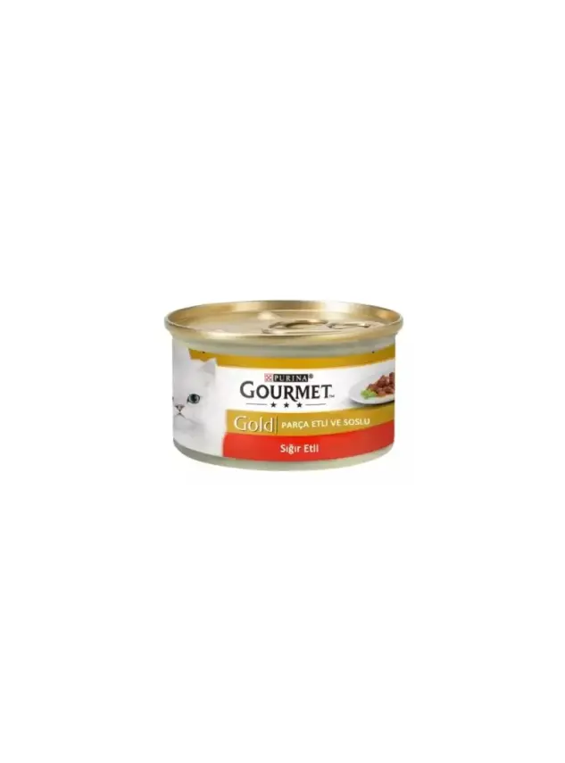 Gourmet Gold Sığır Etli Kedi Konserve 85 Gr - 1
