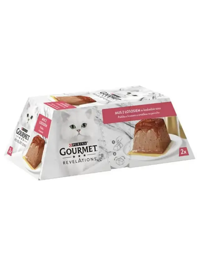 Gourmet Revelations Somonlu Kedi Yaş Maması 2 x 57 Gr - 1