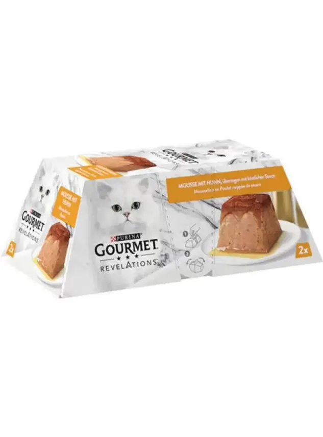 Gourmet Revelations Tavuk Etli Kedi Yaş Maması 2 x 57 Gr - 1