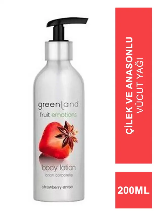 Greenland Body Lotion Strawbeery - Anisa 200 ml Vücut Losyonu - 1