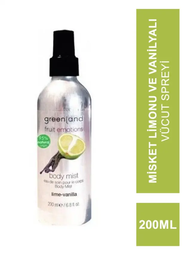 Greenland Body Mist Lime - Vanilla 200 ml - 1