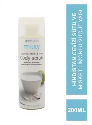 Greenland Body Scrub Coconut Milk - Lime 200 ml - 1
