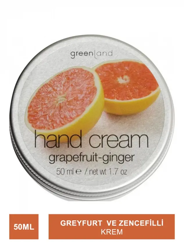 Greenland Hand Cream Grapefruit - Ginger 50 ml El Kremi - 1