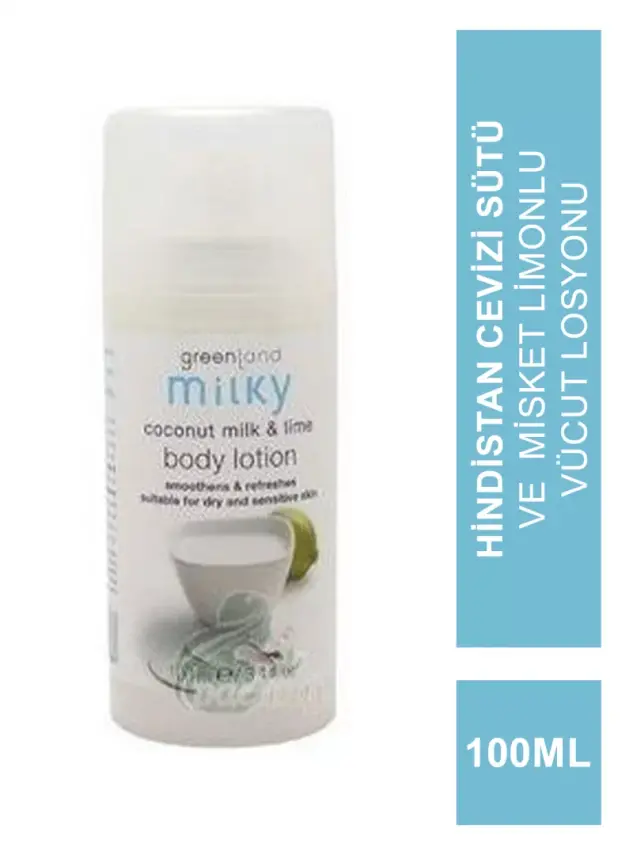 Greenland Milk Body Lotion Coconut Milk - Lime 100 ml Vücut Losyonu - 1