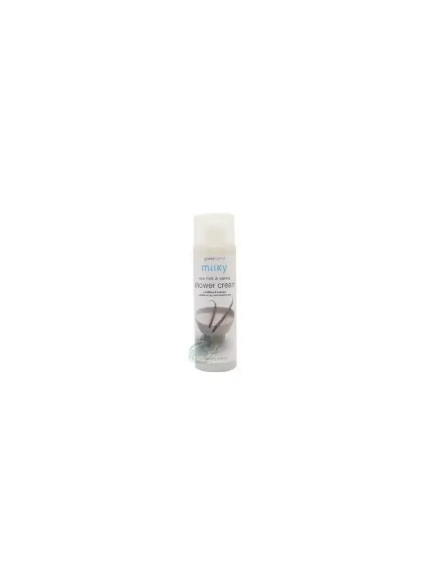 Greenland Milky Shower Cream Rice Milk - Vanilla 250 ml - 2