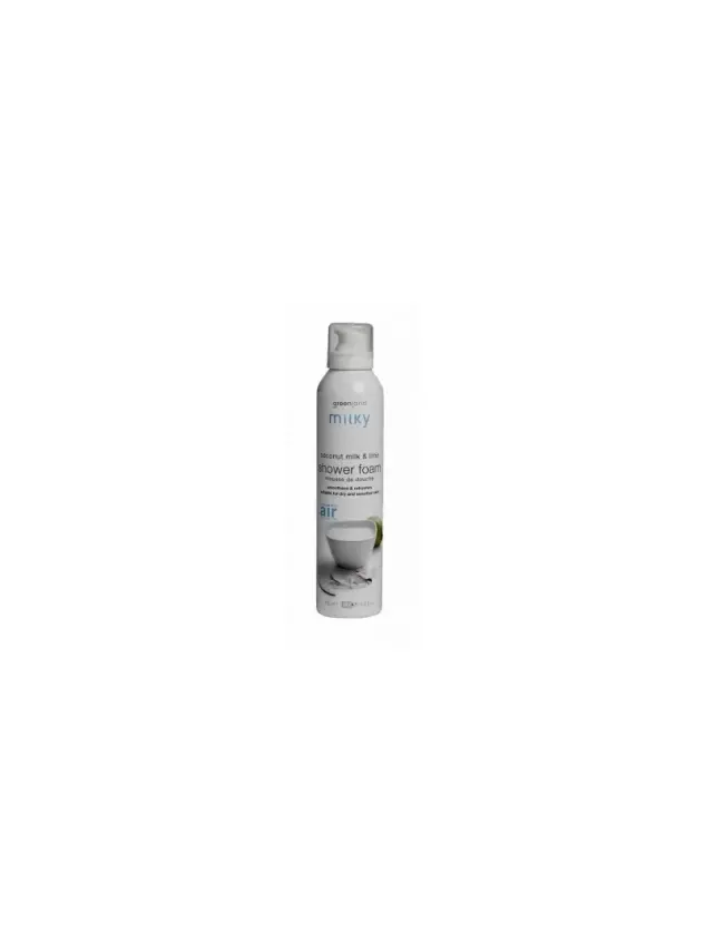 Greenland Milky Shower Foam Coconut Milk - Lime 200 ml - 2